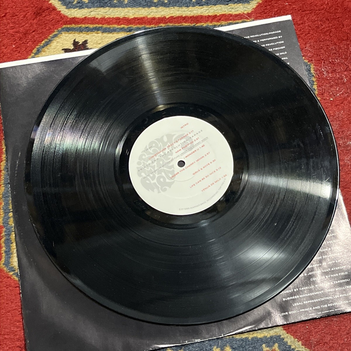 Prince And The Revolution - Parade / [1-25395] Vinyl | eBay
