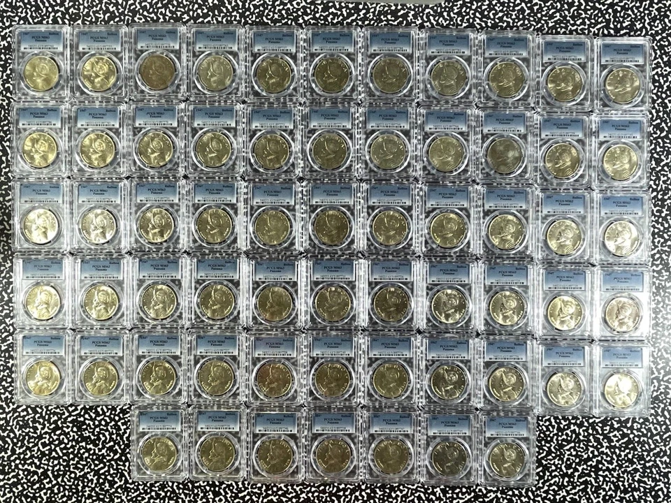 1947 Panama 1 Balboa PCGS MS63 (Many Available) (1 Coin Only) Silver! - Image 4 of 4