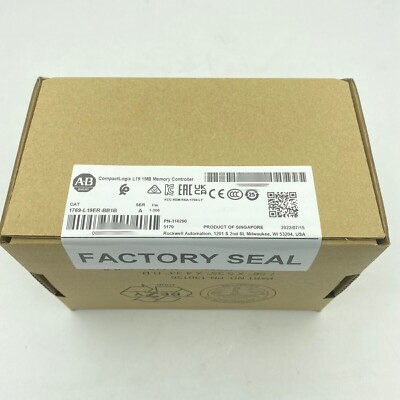 New Factory Sealed AB 1769-L19ER-BB1B SER A CompactLogix 5370 L19 1MB Controller