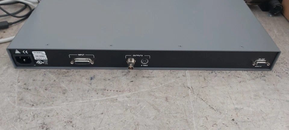 Extron OEM 43-069-01 Computer to Video Scan Converter Make Offer! - Image 4 of 4