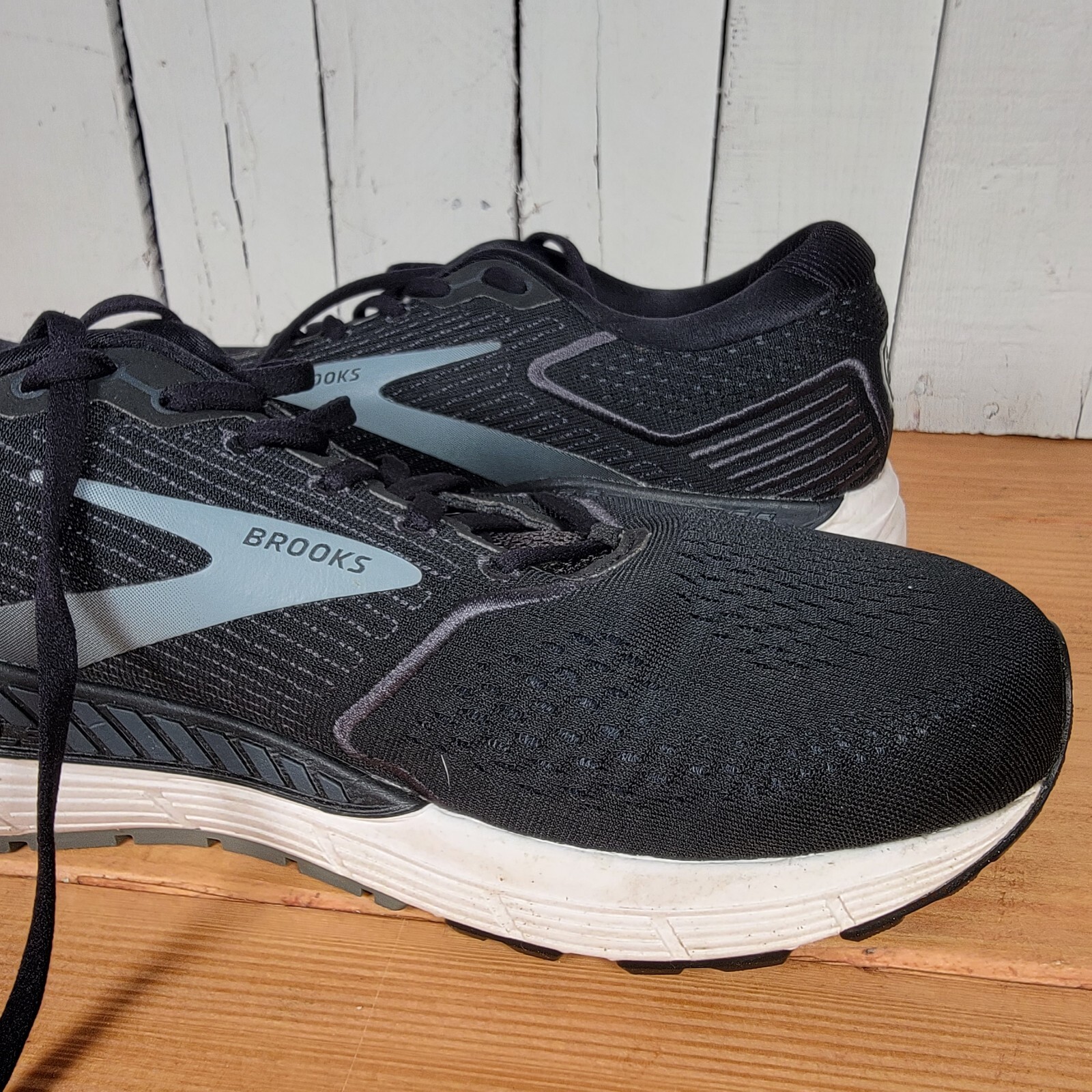 Brooks Beast 20 Mens 12 D Shoes Black Running Walking Gym Comfort Trainer image 5