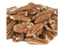 PECANS - Roasted / Salted Mammoth Pecan Halves - Select Weight