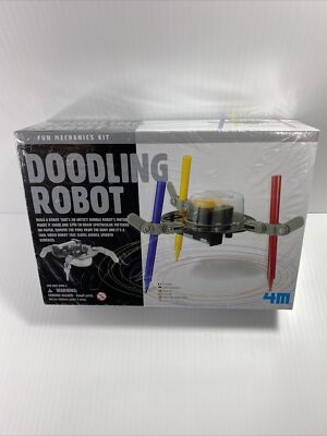 Doodling Robot 4M DIY Science Engineering Robotics Kit Sealed