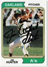 Catfish Hunter Cards, Rookie Card and Autographed Memorabilia Guide 35