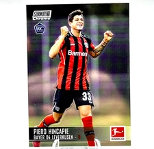 2021-22 Topps Stadium Club Chrome Bundesliga Piero Hincapie Rookie Ecuador