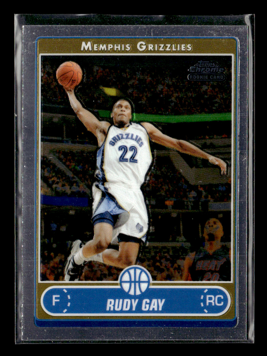 2006 Topps Chrome #184 Rudy Gay
