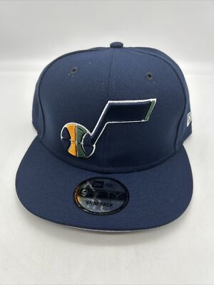 Utah Jazz New Era Hat 9Fifty Navy Adjustable Men s Snapback Cap NEW NBA