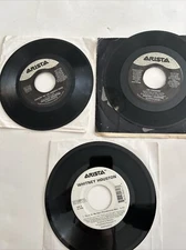 Whitney Houston -  Lot Of (3) Vinyl 45 RPM 7" (see Description For Details)