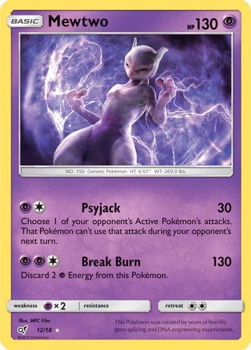 Mewtwo 12/18 Detective Pikachu