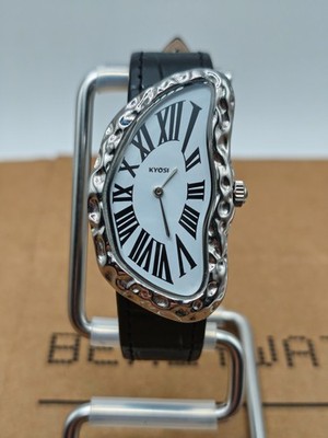 KYOSI Altera Y2K Mens Quartz Watch Unique Surreal Black Fashion Gift For Him