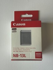 New/Open Box Canon OEM NB-13L 1250 Mah Battery Pack