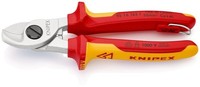 Knipex-Werk Kabelschere 95 16 165 T Bk Kabelschneider Kabelschere