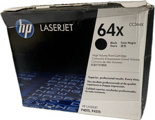 Genuine HP 64X CC364X Black High Volume Print Cartridge OEM New Open Box