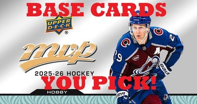 2025-26 Upper Deck MVP Hockey Base Cards You Pick Complete Your Set