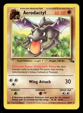 aerodactyl pokemon card 1999 Pokemon - Fossil - Aerodactyl (Prerelease)