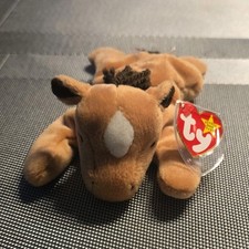 Ty Beanie Babies Collection Derby Retired Original Horse Plush
