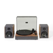 Crosley - Nocturne Record Player With Speakers - Charcoal