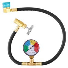 Tigbear R1234Yf Refrigerant Charge Hose Kit R1234Yf Refrigerant Gauge R1234Yf
