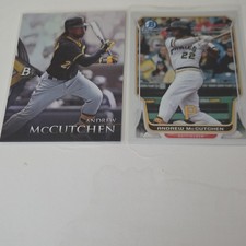 Bowman Chrome MLB Trading Card Lot - Andrew McCutchen 22, 2 Cards