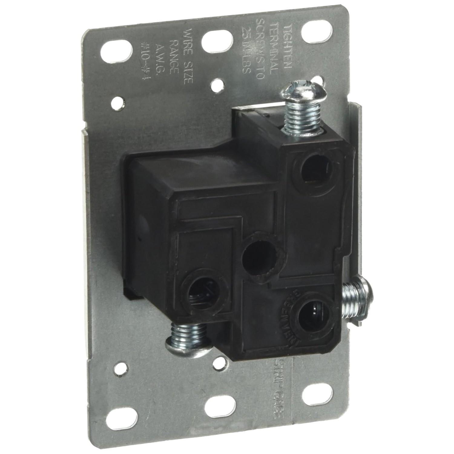Industrial Grade 50A 250V Receptacle, Black