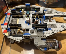 LEGO Star Wars 7190 Millennium Falcon Looks 100% Complete w/Manual  and Mini Fig