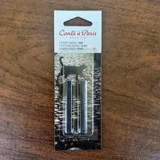 Conte a Paris Sketching Crayons Noir 2-Count Package
