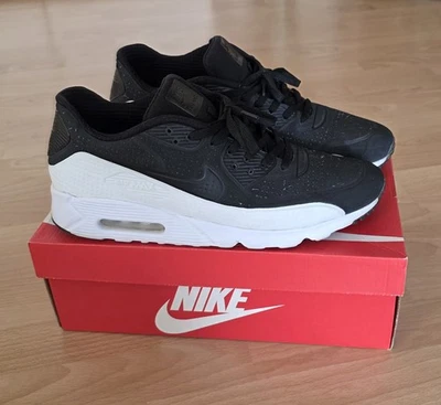 Nike Air Max 90 Ultra Moire Black/Black White Gr. 12 / 46 - Bild 1 von 4