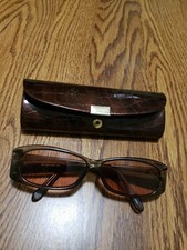 Lauren Hutton Sunglasses Frame Mod LS94PL Women's Light Brown 130 With A Case