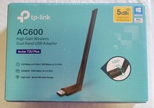 TP-Link AC600 Archer T2U Plus Dual Band High Gain Wireless USB Adapter Brand New
