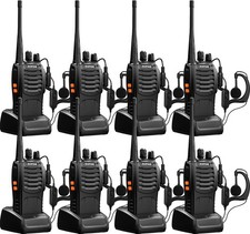 Baofeng Walkie Talkies for Adults Rechargeable bf-888s Two-Way Radios Long Ra...