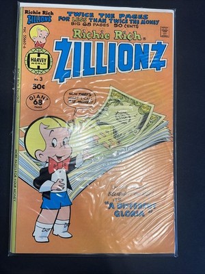 RICHIE RICH ZILLIONZ #3 COMIC BOOK NM VINTAGE HARVEY WORLD