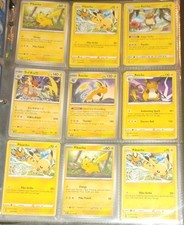 Pokemon TCG Pikachu Raichu Alolan Raichu Card Lot 9 Mixed Sets English