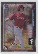 2015 Bowman Draft Chrome Asia Exclusive Black Wave Refractor Greg Pickett 0o6v