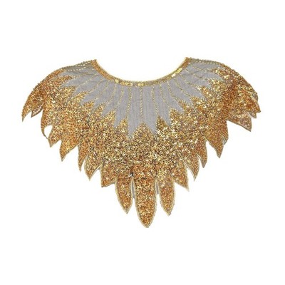 Women Shawl Wrap Perlen Pailletten Cape Classic Schulter Cape Farkly Party Schal