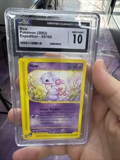 Pokémon Mew TCG Expedition Base Set 2002 #55/165 CGC 10 Gem Mint on eBay