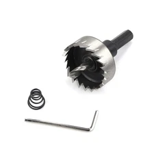 38mm HSS Drill Bit Hole Saw Tooth Set Stainless Steel Metal Alloy Cutter F