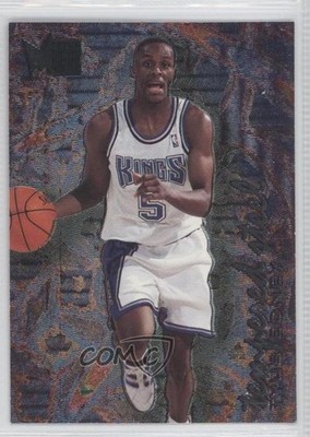 1995-96 Fleer Metal Tempered Steel Tyus Edney #2 Rookie RC g6w