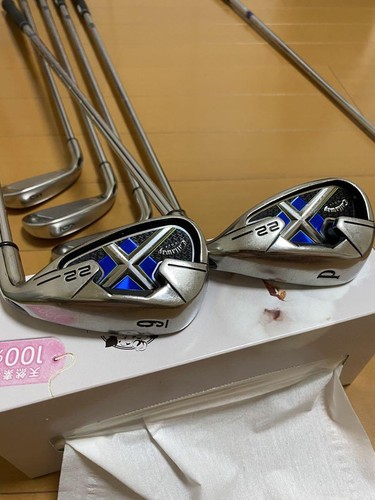 Callaway Iron Set X-22 Right-handed 7pcs Steel FLEX-Uni 5.6.7.8.9.P.S used - Picture 14 of 20