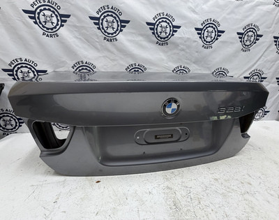 09-11 BMW E90 3 Series Trunk Lid COLOR CODE BLUEWATER METTALIC OEM