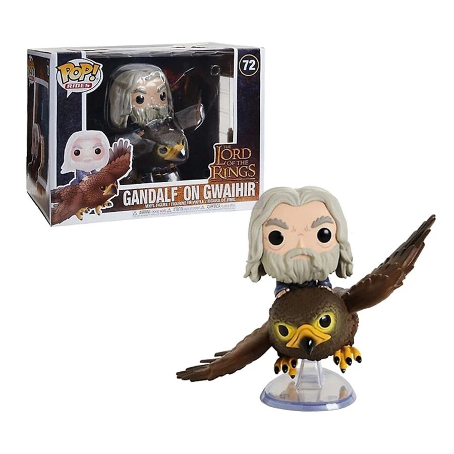 Lord of the Rings Gandalf with Gwahir Pop! Rides Vinyl Figure #72 Foto 2 de 2