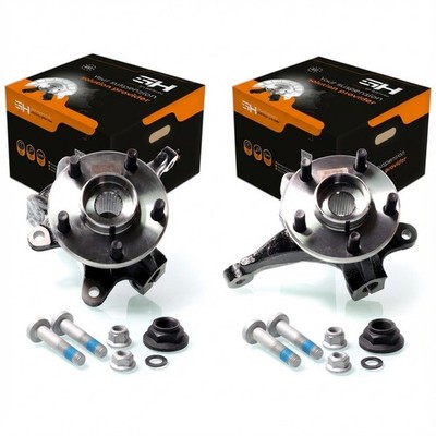 2x Achsschenkel Komplett Vorne für Ford Mondeo III 2000-2007 Radlager 75mm