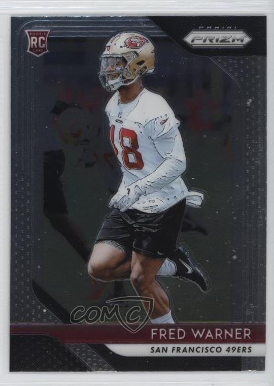 2018 Panini Prizm Rookie Fred Warner #257 0j7y
