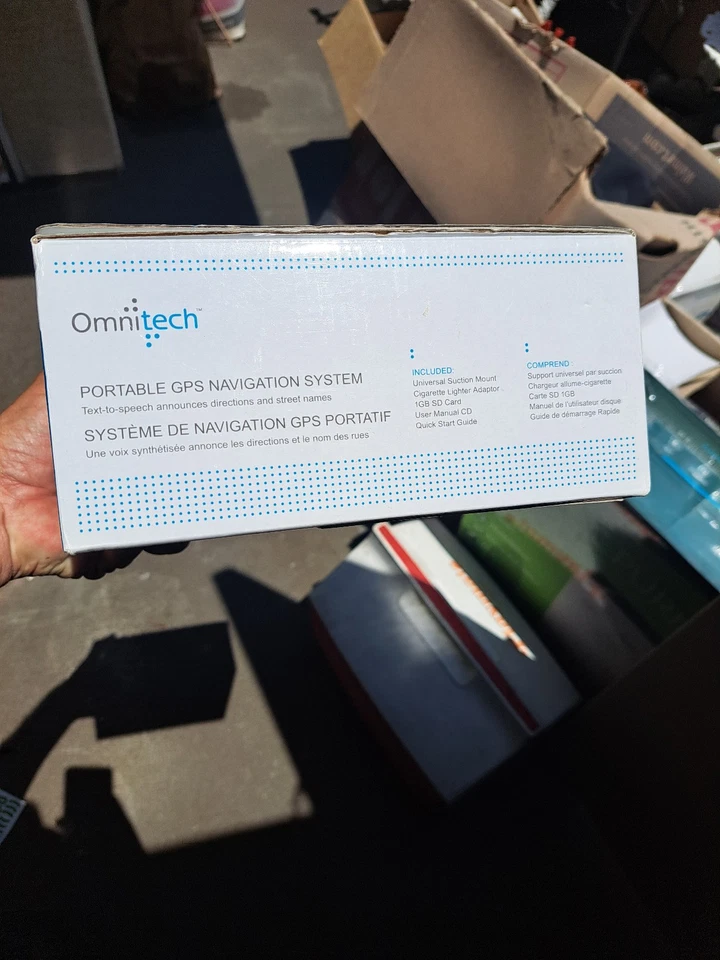 Omnitech Portable GPS NEW in BOX RARE Model 16878 - Image 2 of 4