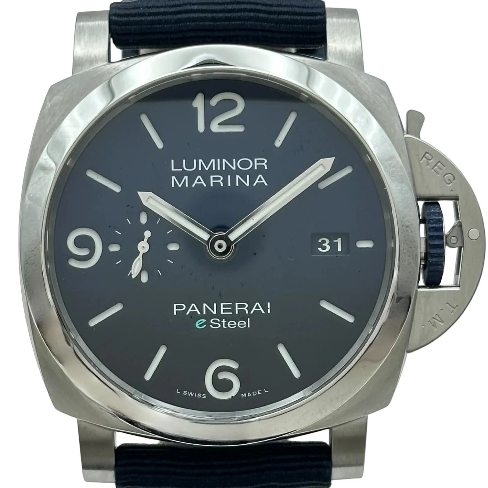 Panerai — PANERAI Luminor PAM01157 44mm SS Blue Dial Automatic Watch 2022 #OKW717