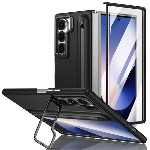 Shockproof Stand Pen Slot Case +Screen Protector+Stylus For Samsung Z Fold 7/6 - Picture 64 of 73