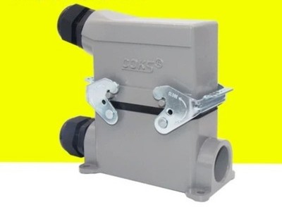 1set COKS HDC-HE-016-03 500V 16A Surface mounted side line heavy-duty connector
