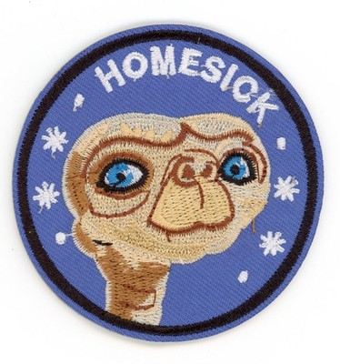 E.T. The Extra-Terrestrial Patch   Iron-On Sew-On Retro Movie Fan Heritage Appli