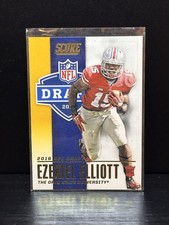 2016 Score NFL Draft Ezekiel Elliott Rookie RC #4 Ohio State Buckeyes