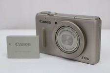 Canon PowerShot S100 12.1MP Digital Camera Silver Used Working Japan