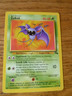 Zubat 57/62 Fossil Pokemon card LP Basic